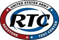 Redstone Test Center Logo