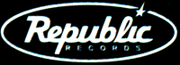 Old black-and-white Republic Records logo
