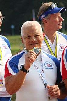 Richard Wang, bronze medallist.