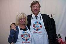 Celebrity supporters of The Great British Brekkie, Richard and Judy.