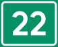 National route 22 shield