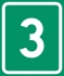 National route 3 shield