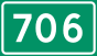 National route 706 shield