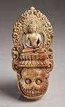 Tantric diadem ritual plaque in Buddhism