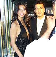 Chef Vikas Khanna with Riyo Mori, Miss Universe 2007