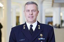 Lieutenant-admiral Bauer in 2017