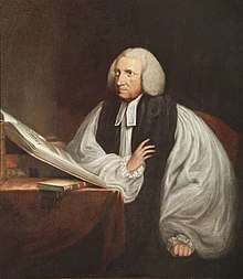 Painting of a man in a wig