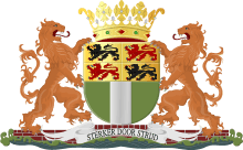 The coat of arms of Rotterdam