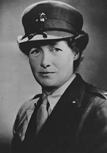 The woman director of the U.S. Marine Corps Women's Reserve during the Second World War