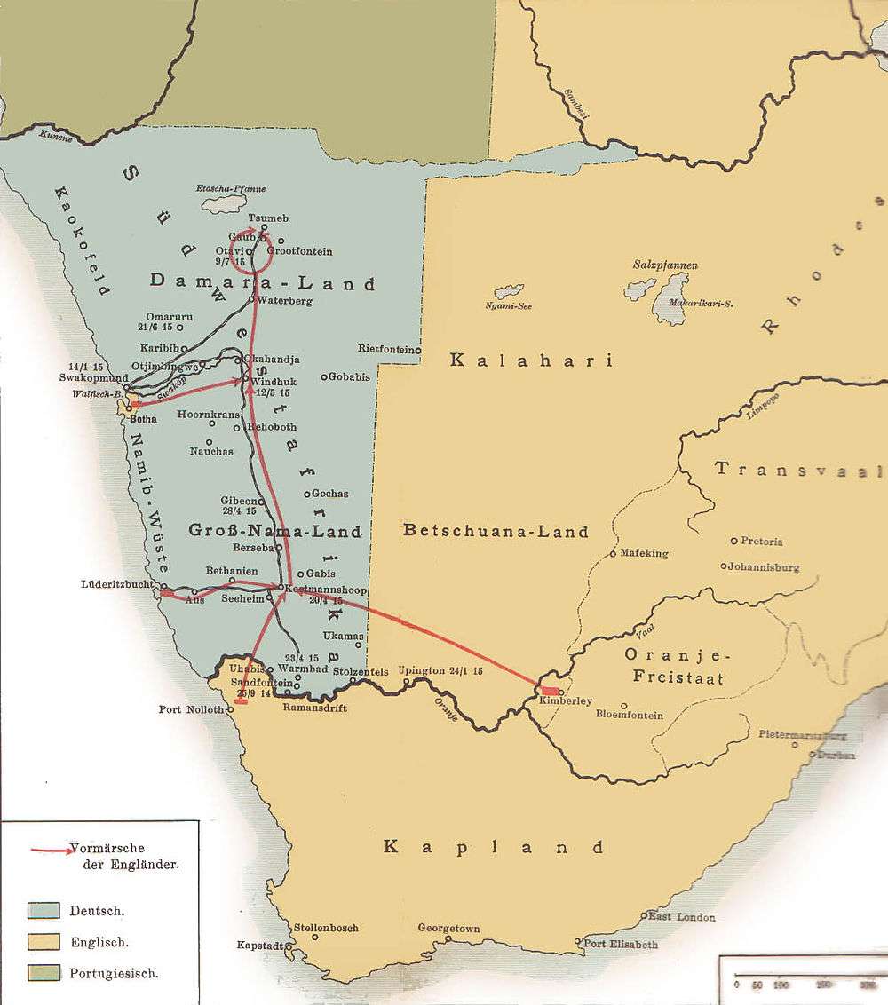 Location of Sandfontein