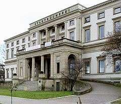 Main facade of Wilhelm Palace