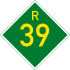 Provincial route R39 shield