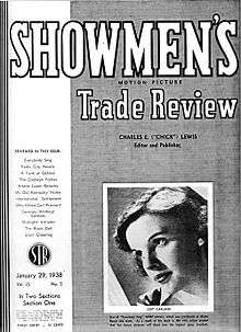 Showmen's Trade Review Cover