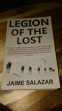 2nd Edition cover of Legion of the Lost, by Jaime Salazar