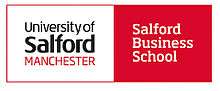 Salford Business School logo, University of Salford, Manchester
