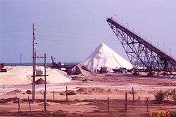Salinas de Manaure, a Salt mine in the north of La Guajira.