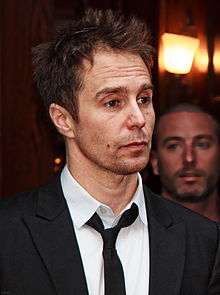 Photo of Sam Rockwell at the 2009 premiere of Moon at the Tribeca Film Institute