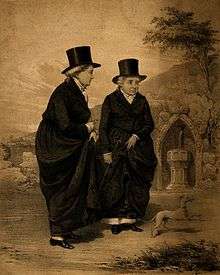 print of the Ladies of Llangollen