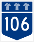 Highway 106 shield