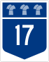 Highway 17 shield