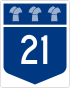Highway 21 shield
