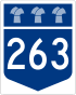 Highway 263 shield