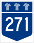 Highway 271 shield