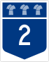 Highway 2 shield