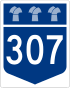 Highway 307 shield