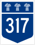 Highway 317 shield