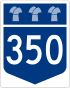 Highway 350 shield