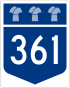 Highway 361 shield