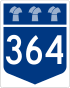 Highway 364 shield