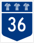 Highway 36 shield