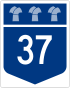 Highway 37 shield