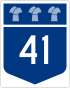 Highway 41 shield