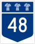 Highway 48 shield