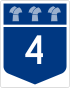 Highway 4 shield