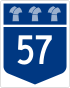 Highway 57 shield
