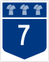 Highway 7 shield