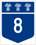 Highway 8 shield