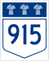 Highway 915 shield