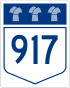 Highway 917 shield