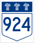 Highway 924 shield