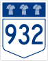 Highway 932 shield