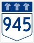 Highway 945 shield