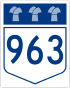 Highway 963 shield