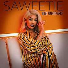 Official cover art for the album featuring a photograph of Saweetie. This version does not include the Parental Advisory warning label.