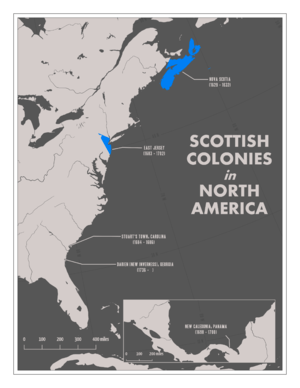 Scottish Colonies in North America
