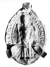 Seal of Peter Monoszló, 1299